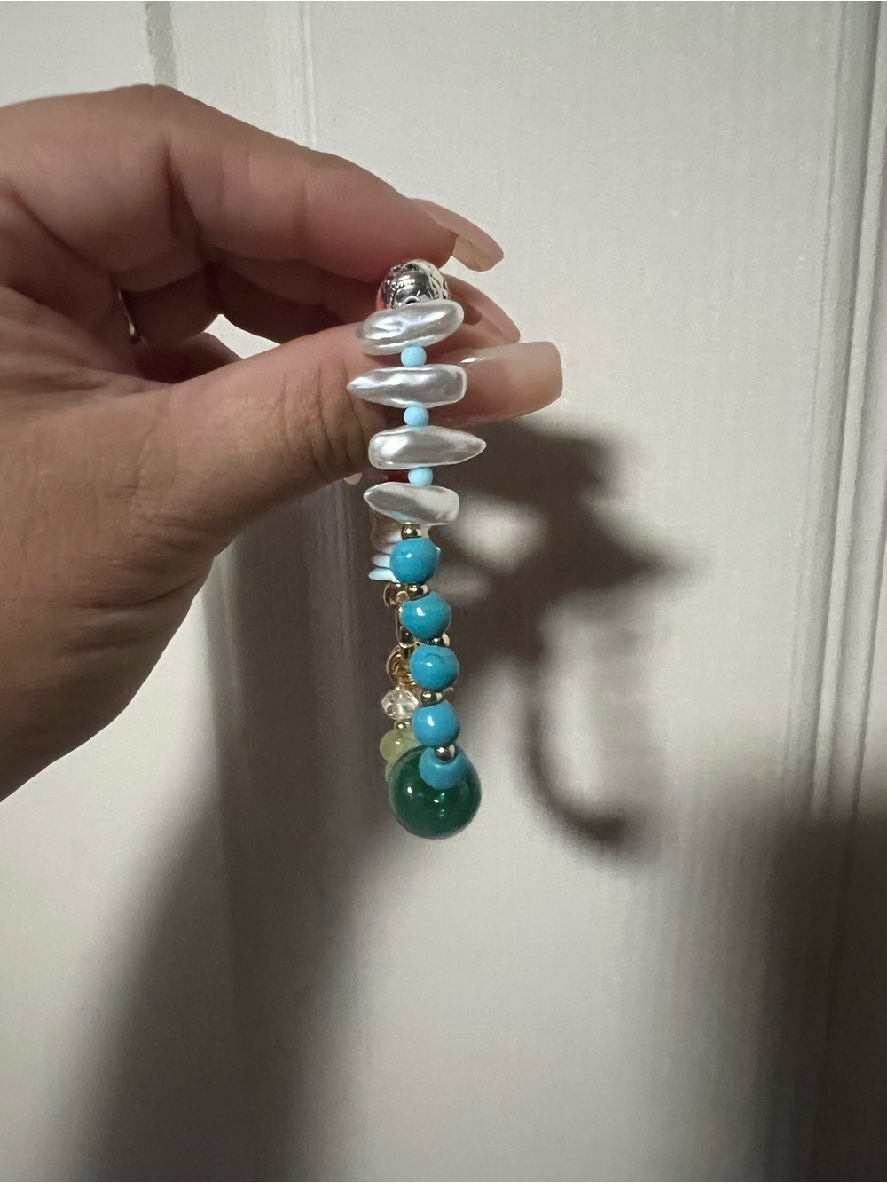 Mayamar Mixed Mother of Pearl and Turquoise Stones (NWT) - Picture 6 of 7